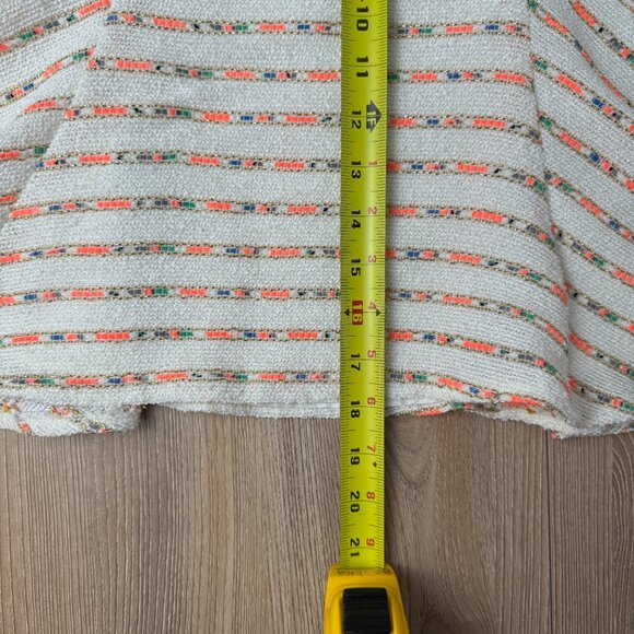 Maeve by Anthropologie Lucaya Tweed Twirl Swing Skirt | Size 4 | Made in USA - Picture 6 of 8